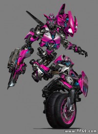 Transformers News: Concept Art of ROTF Demolishor, Arcee & Chromia Revealed!