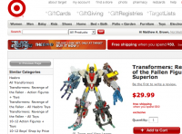 Transformers News: Target.com: Order Your ROTF Superion Or Titanium Exclusives