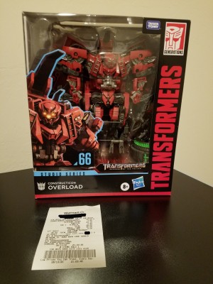 Transformers News: Transformers Studio Series Leader Overload Found at US and Canadian Retail
