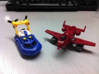 Transformers News: MakeToys Bomber & Hover In-Hand Images