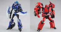 Transformers News: TakaraTomy Website Updated with New Stock Images of Transformers Prime "First Edition" Arcee & Cliffjumper