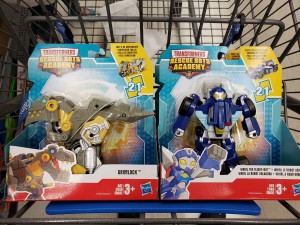 Transformers News: Transformers: Rescue Bots Academy Motorcycle Grimlock and Racecar Whirl Found At US Retail
