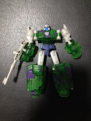 Transformers News: In-Hand Images of TFCC GI JoexTransformers Ninja Force Hologram Megatron