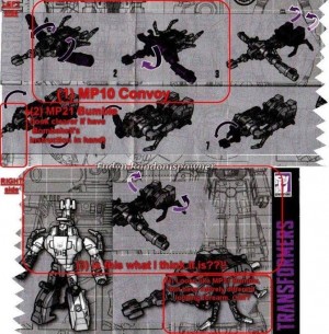 Transformers News: Rumour: Potential Transformers Masterpiece Megatron and Cliffjumper Designs