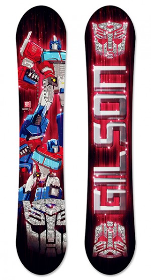 Transformers News: New Transformers Snowboards and Skis From Gilson With Optimus Prime, Bumblebee, Megatron, More