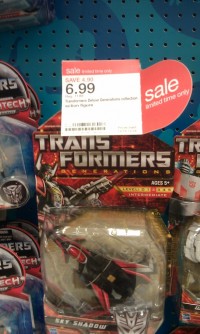 Transformers News: Transformers Generations Deluxes on Sale at Target for $6.99