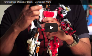Transformers News: Generations Combiner Wars Designers Desk Video