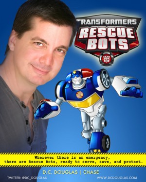 Transformers News: D.C. Douglas Talks Rescue Bots, Voice Acting, and More