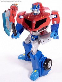 Transformers News: New TF Animated Supreme Roll Out Command Optimus Prime Gallery