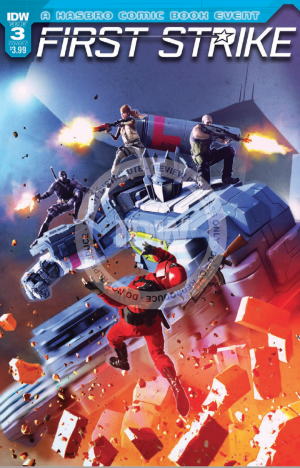 Transformers News: Review of IDW First Strike #3, Featuring Transformers, G.I. JOE, and M.A.S.K. #HasbroFirstStrike