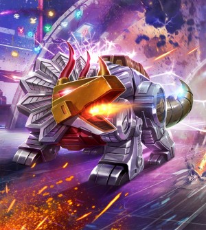 Transformers News: Official Artwork for Transformers Power of the Primes Dinobots