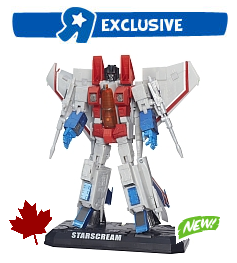 Transformers News: ToysRus Exclusive: Hasbro Transformers Masterpiece MP-07 Starscream Listed at TRU.ca