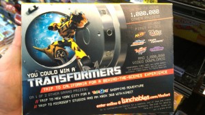 Transformers News: Transformers Lunchables Contest