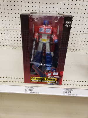 Transformers News: New Optimus Prime G1 Statue found at Target