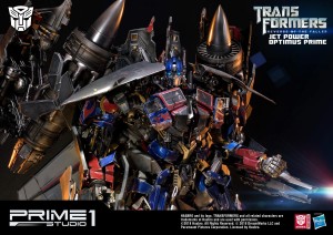Prime 1 Studio Museum Masterline Series Jet Power Optimus Prime