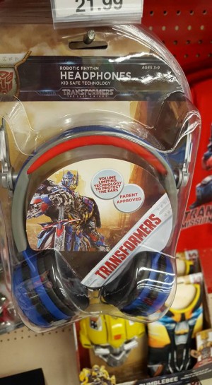 Transformers News: Transformers: The Last Knight Headphones, Costumes, Mission to Cybertron Shirts Found at Retail