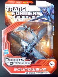 Transformers News: Transformers Prime "Robots in Disguise" Soundwave with Laserbeak In-Package Images and Pictorial Review