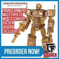 Transformers News: TFSource News! Golden Lagoon MP-10, TCW06, IF Steel Lucifer, FT Grinder / Sever! Downbeat Restocked!