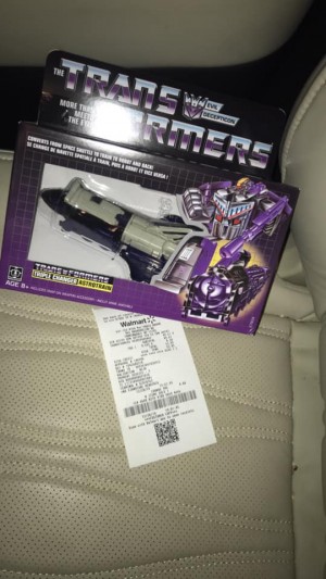 Transformers News: Walmart G1 Astrotrain Reissue Found in US for $50