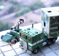 Transformers News: BAPE Optimus Convoy - In-Hand Images and BBTS Update