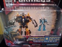 Transformers News: New Transformers toy-line, Power Core Combiners? First set: Huffer and Caliburst revealed