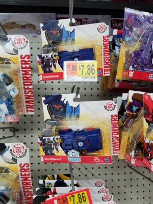 Transformers News: One Step Soundwave from Transformers: Robots in Disguise Found at US and Canadian Walmart Stores
