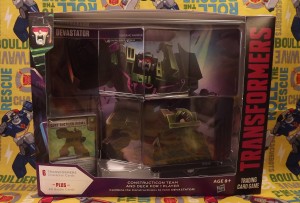 Transformers News: Transformers TCG Devastator Deck Found in Barnes and Noble