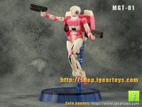 Transformers News: Video for i-Gear custom Arcee MGT-01 Delicate Warrior