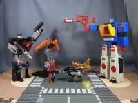 Transformers News: In-Hand Images Encore Twincast with Stripes & Nightstalker and Soundblaster Enemy & Wing Thing