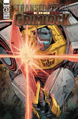 Transformers News: IDW Transformers King Grimlock #3 Review