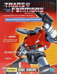 Transformers News: ROBOTKINGDOM .COM Newsletter #1167 - Hasbro Transformers G1 Reissue Sideswipe