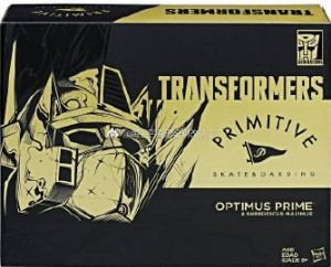 Transformers News: Box for Transformers Titans Return Primitive Skateboarding Optimus Prime figure Leaked