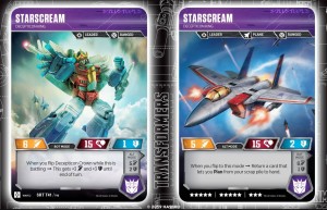 New Starscream Card Revealed For Official Transformers Trading Card Game And In-depth Analysis