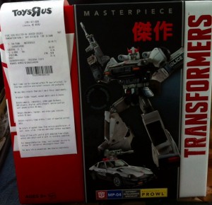 Transformers News: Hasbro Transformers Masterpiece Prowl Sighted at US Retail