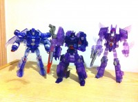 Transformers News: New Images of e-Hobby Transformers United Decepticons 3 Pack