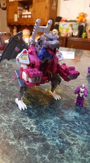 Transformers News: Pictorial and Video Review for Transformers Titans Return Grotusque with Fengul and Scorponok