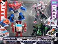 Transformers News: In Package Images of Takara Transformers Animated Activators 4 Pack
