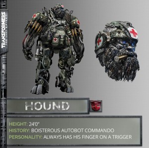 Transformers News: Transformers 5: The Last Knight Hound Robot Mode Revealed!
