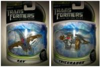 Transformers News: DOTM Cyberverse Rav and Triceradon Images