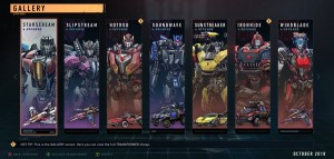 Possible Images from Transformers Rise Game Showing Possible Character Designs and Gameplay