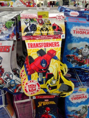 Transformers News: Transformers: Robots in Disguise Befana Products in Italy