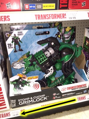 Transformers News: Transformers Robots in Disguise Stomp n’ Chomp Grimlock Found in the US