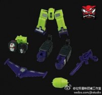 Transformers News: New Images of Junkion Blacksmith's JB-07 Power of Destruction