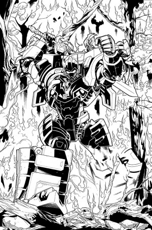 Transformers News: IDW Transformers: Lost Light #14 Lineart posted!