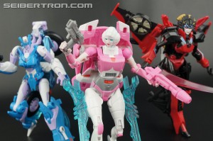 Transformers News: New Galleries: Takara Tomy Transformers Legends Arcee, Windblade and Chromia