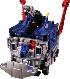 Transformers News: More Images for Takara Tomy Transformers LG-EX God Ginrai, Minerva, Cab