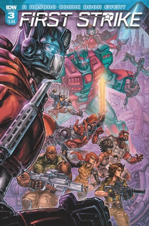 Transformers News: Three Page iTunes Preview for IDW First Strike #3 #HasbroFirstStrike