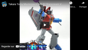 Transformers News: Transformers Masterpiece MP-52 Starscream first video review