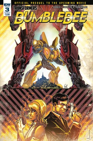 Transformers News: Cover Variants for IDW Transformers Bumblebee: From Cybertron with Love by Griffith and Ossio