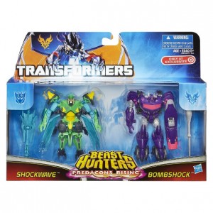 Transformers News: Target.com Lists Predacons Rising 2-pack Shockwave and Bombshock Including In-package Image